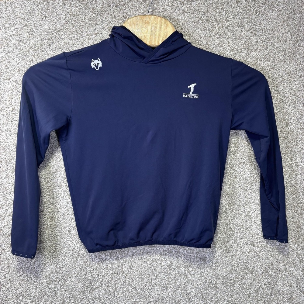 Greyson Hoodie Boys XL 12-14 Blue Hazeltine Golf Lightweight Stretch Pullover